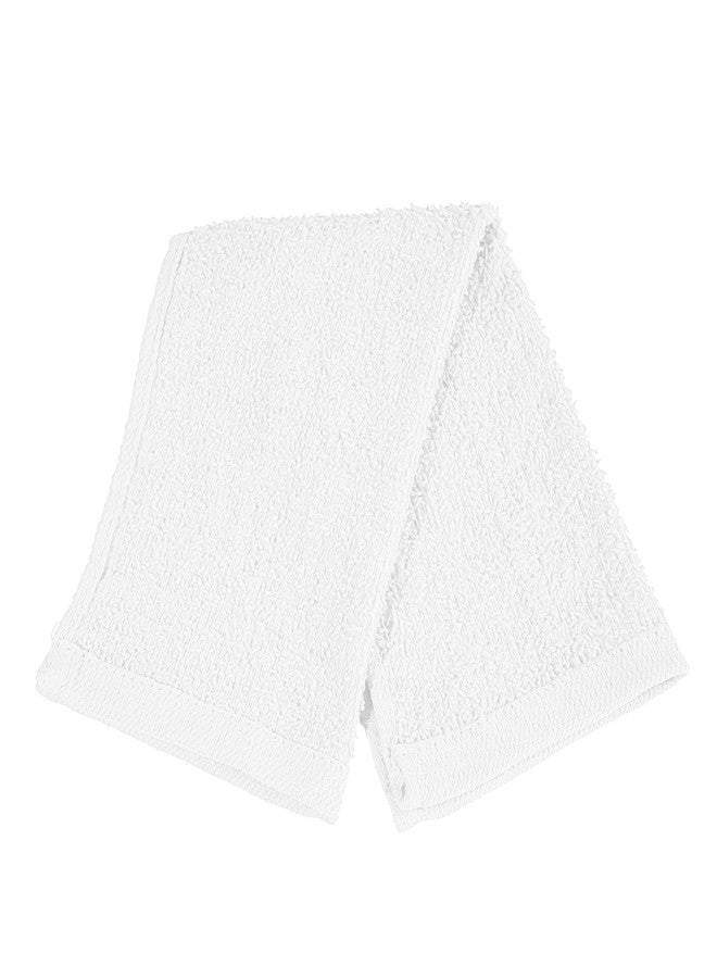 ToteBagFactory Set of 24- Affordable Cheap Rally Towels White - Image 1